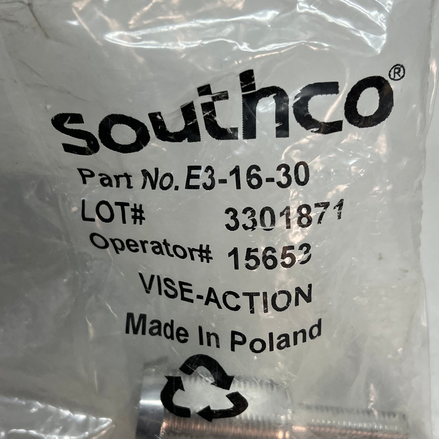 SOUTHCO Vice Action Compression Latch Stainless Steel Large Size Chrome E3-16-30