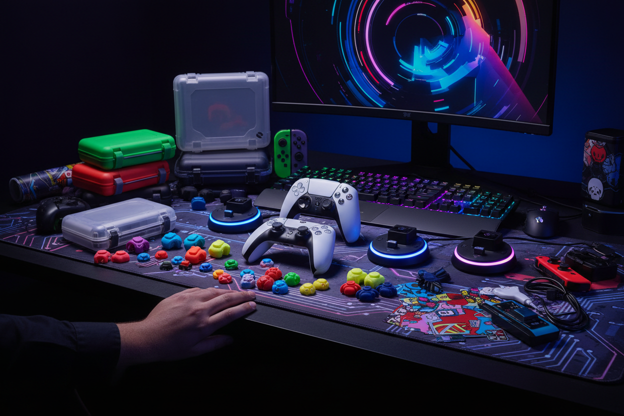 Game Controller Accessories Collection Image