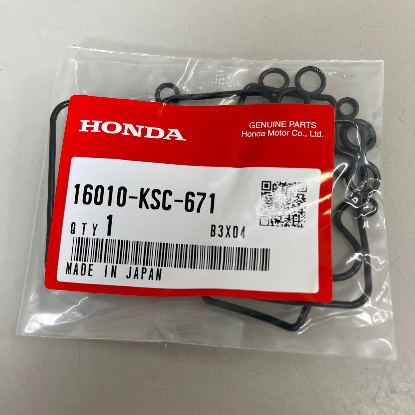 HONDA Gasket Set CRF250R 2006-2009 CRF250X 2006-2017 Genuine OEM 16010-KSC-671