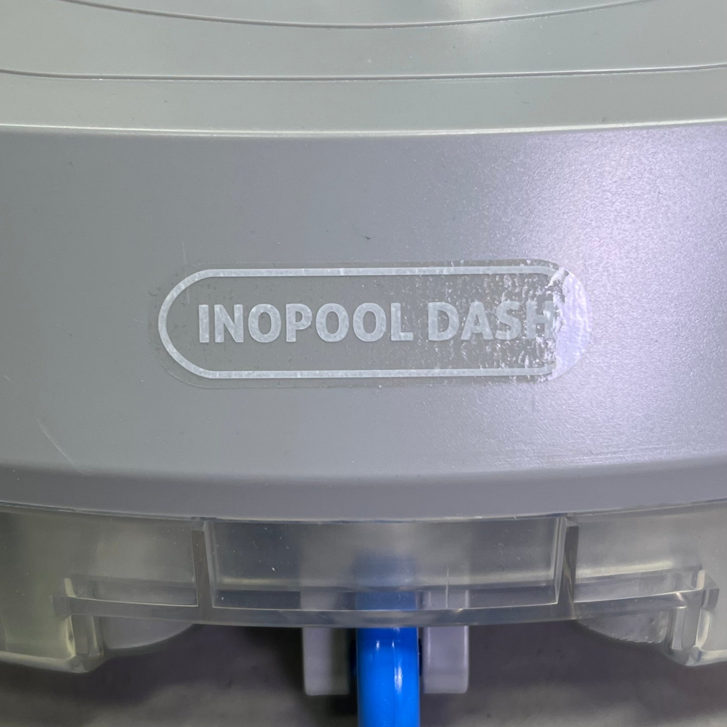 INOPOOL Rechargeable Cordless Robotic Cleaner 600 sq/ft, Grey & Blue DASH