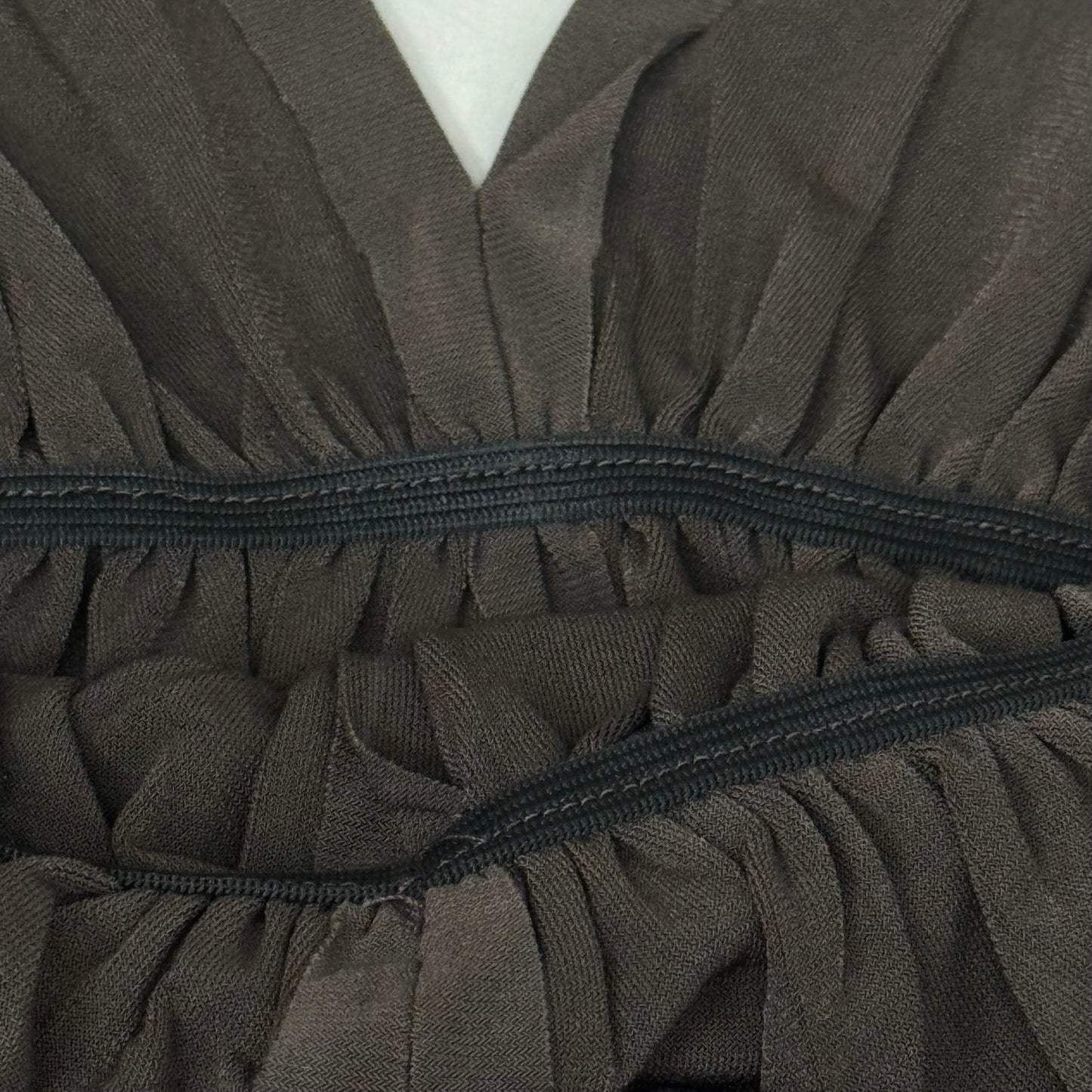 NORMA KAMALI Goddess Dress Unlined Women's Sz S/36 Chocolate KK3233PL292028
