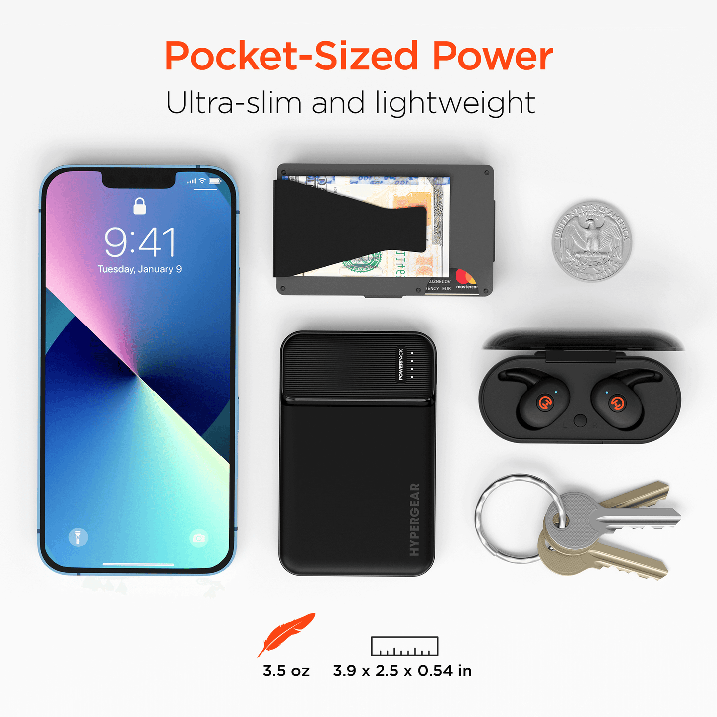HyperGear 5000mAh PD20W PowerPack Mini