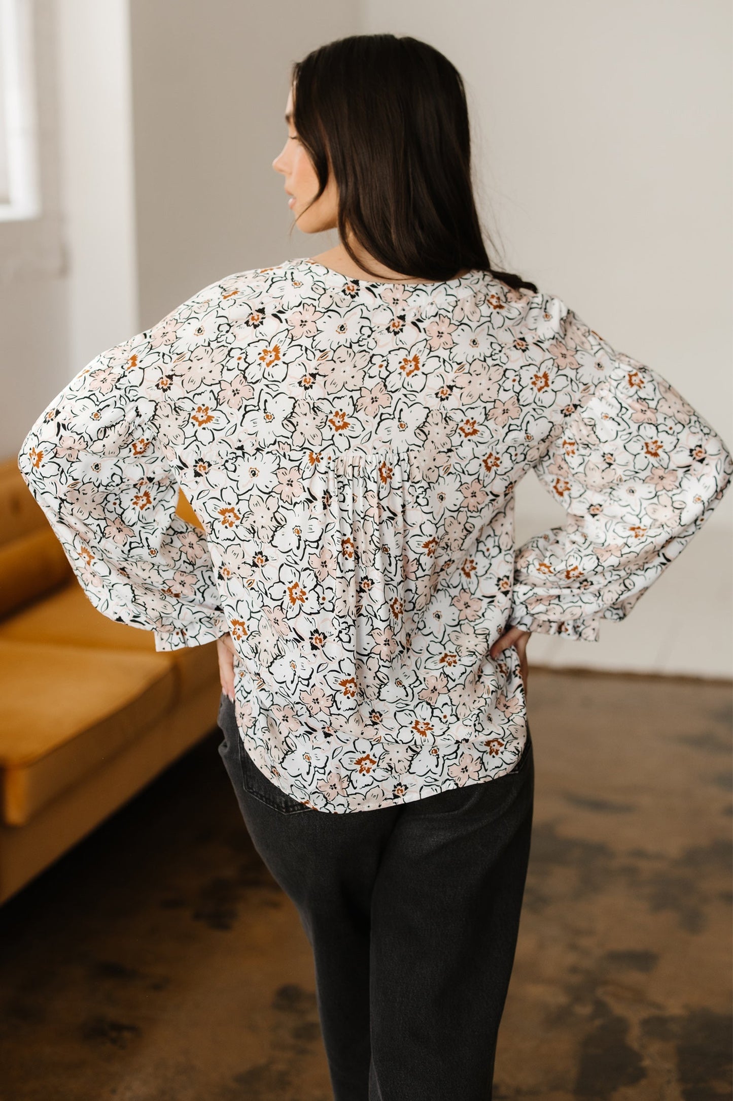 Aubrey Puff Sleeve Down Shirt