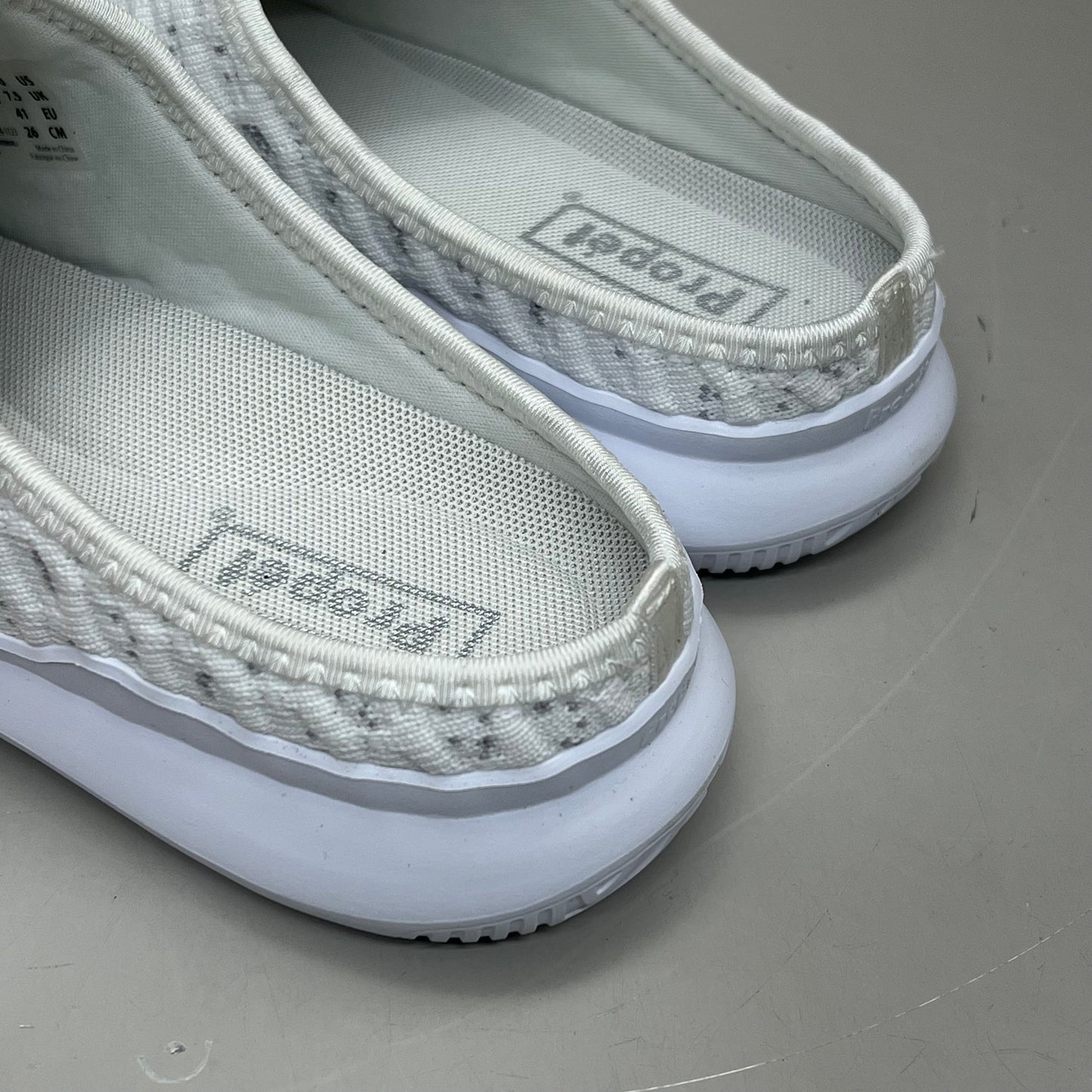 PROPET Travel Bound Slide Remove Footbed Women's Sz 12 M(B) White Daisy WAT031M
