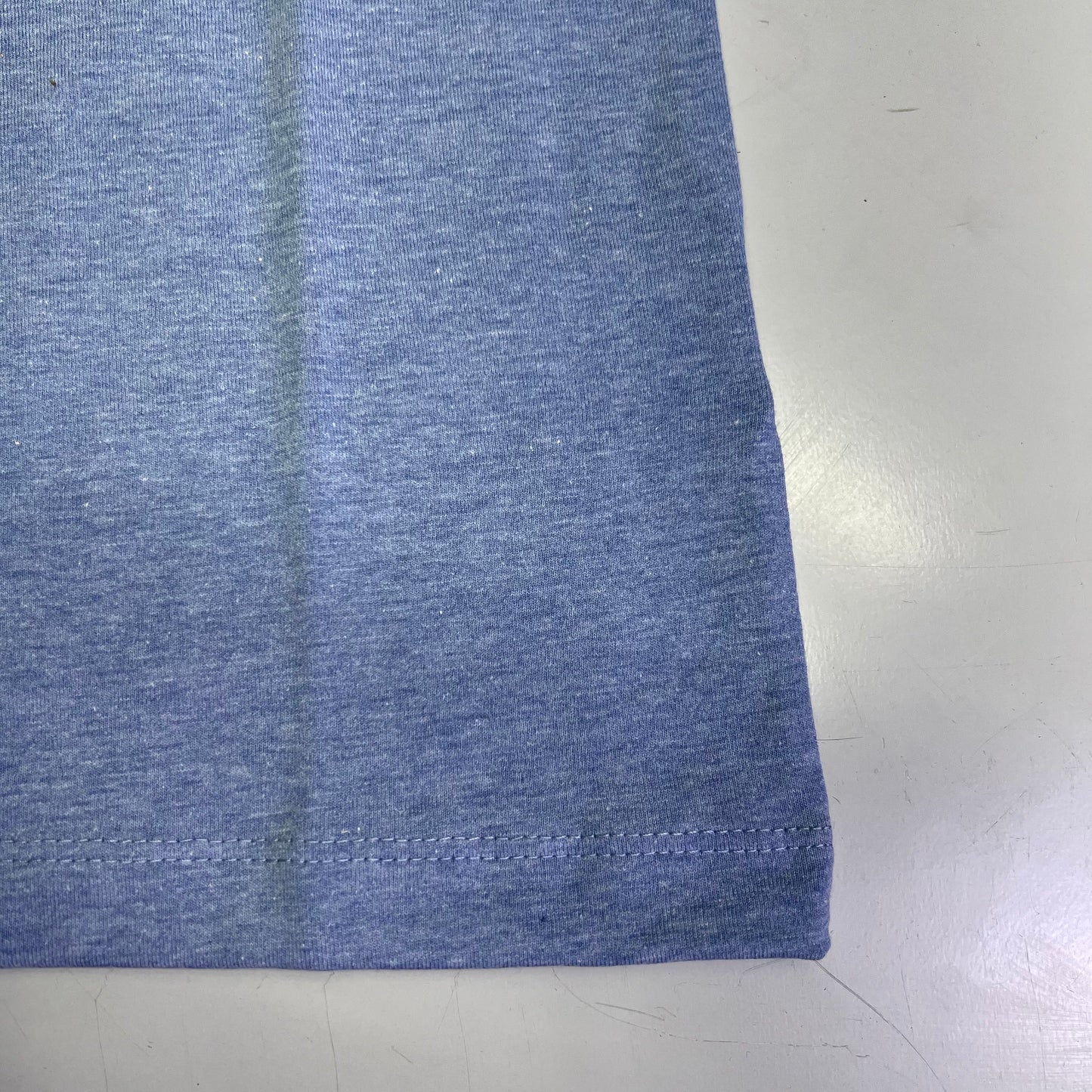 ZA@ U.S. POLO ASSN V-Neck Short Sleeve Tee Shirt Men's Sz XS Sedona Heather Blue
