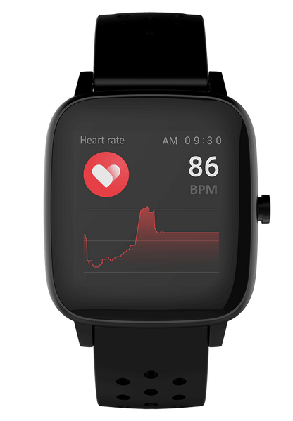 Supersonic Smartwatch with Dynamic Heart Rate, Temperature, Blood Oxygen, and Blood Pressure Monitor