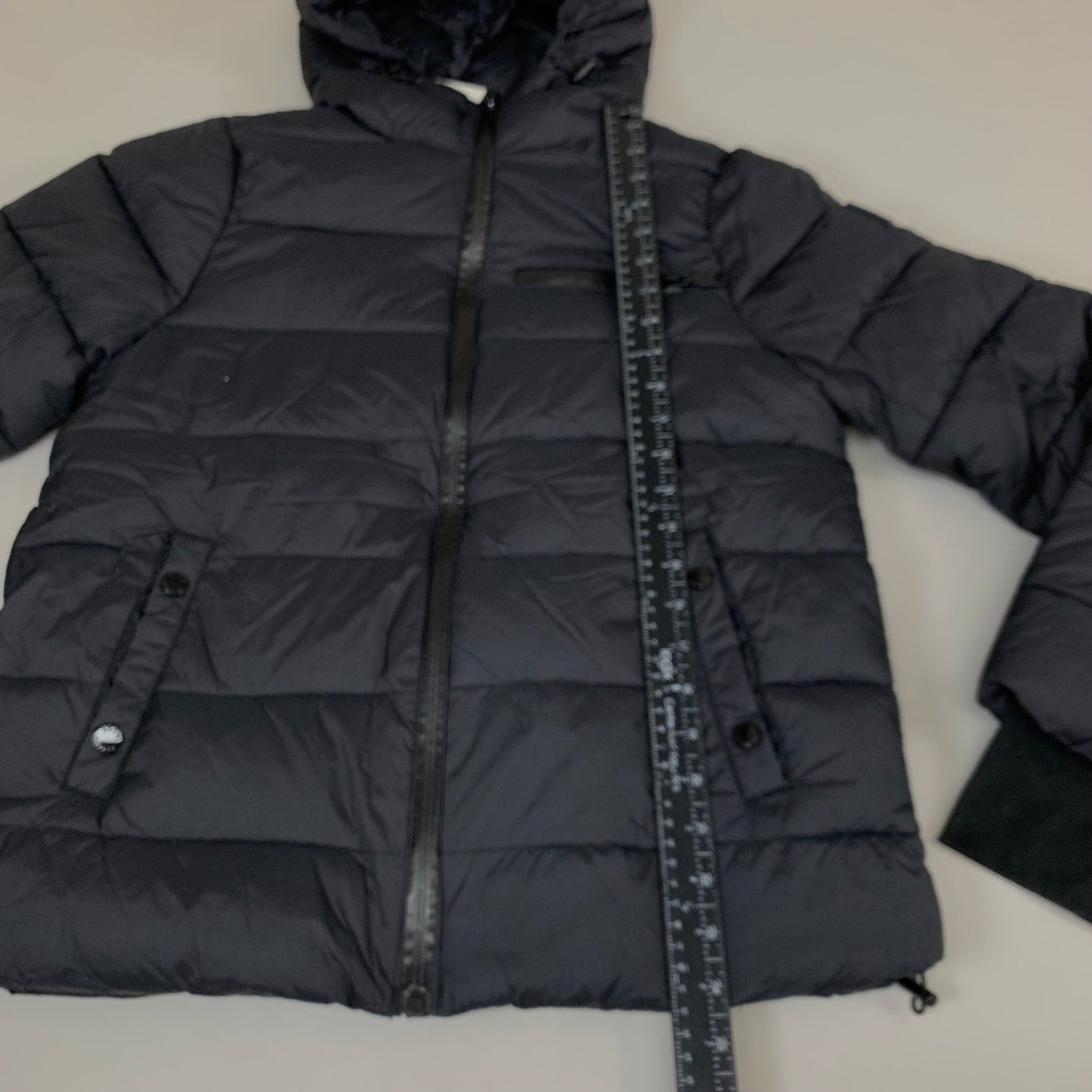 DKNY Boys' Winter Jacket Insulated Quilted Puffer Parka Small