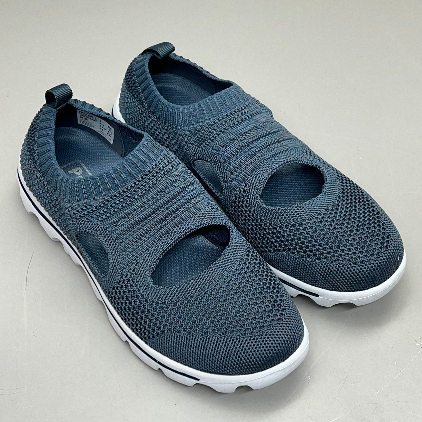PROPET Travel Activ Avid Knit Flexible Shoe Women's Sz 9.5 N(AA) Denim WAT064M