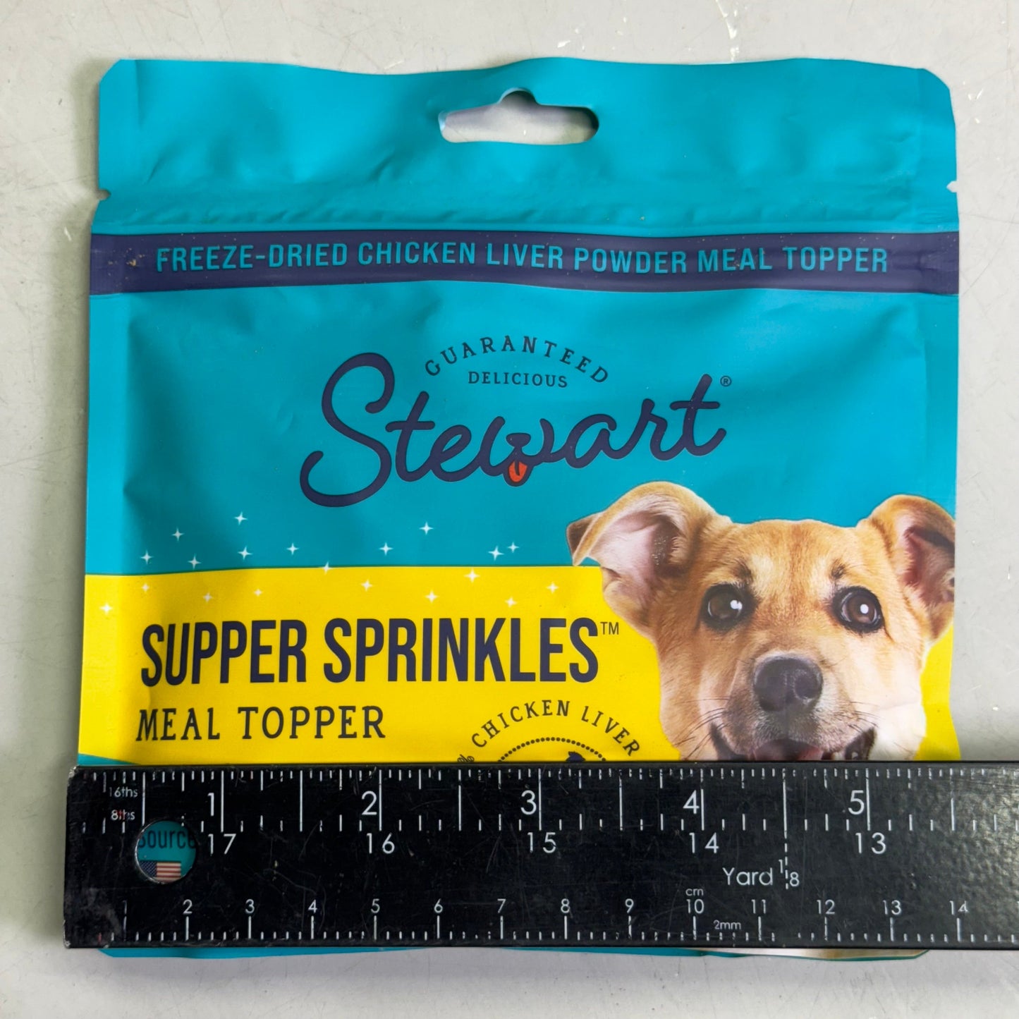 ZA@ STEWART (12 PACK) Supper Sprinkles Chicken Liver Meal Topper 2.5 oz BB 09/25 (AS-IS)
