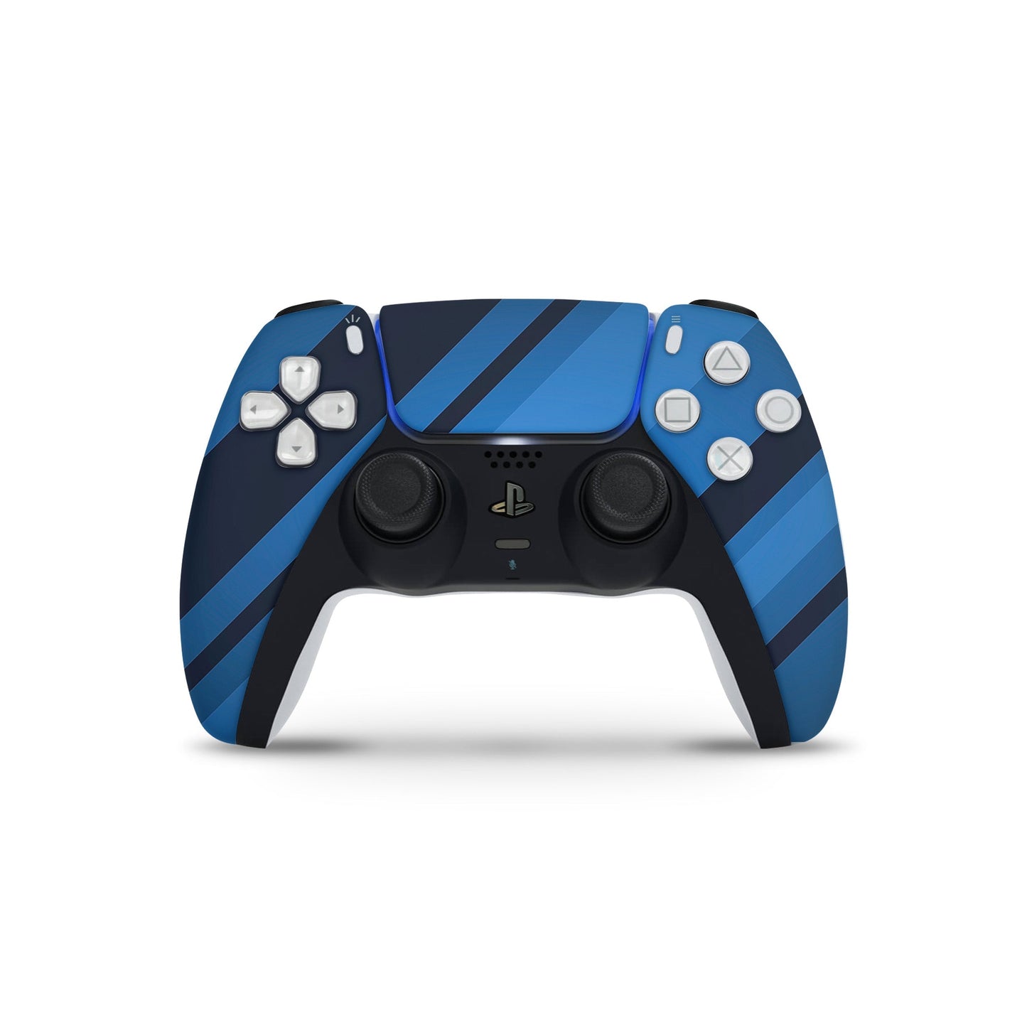 Blue Streaks PS5 Slim Digital Skin