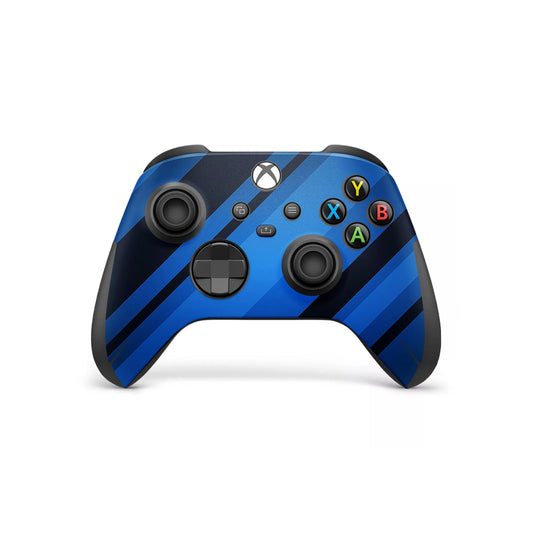 Blue Streaks Xbox Series Controller Skin