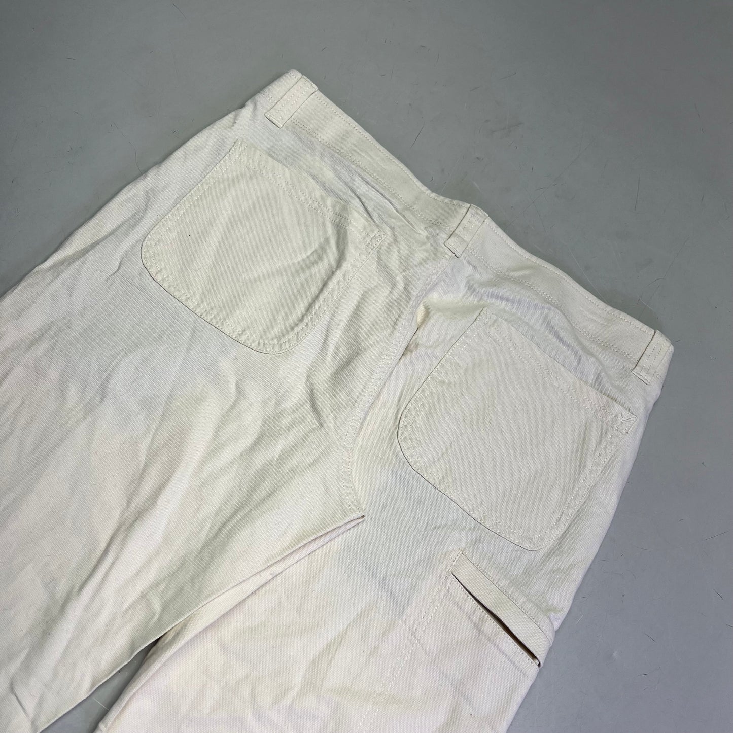 HAGGAR Work To Weekend Everyday Pant Straight Fit Men's Sz 36W X 30L 107 Natural