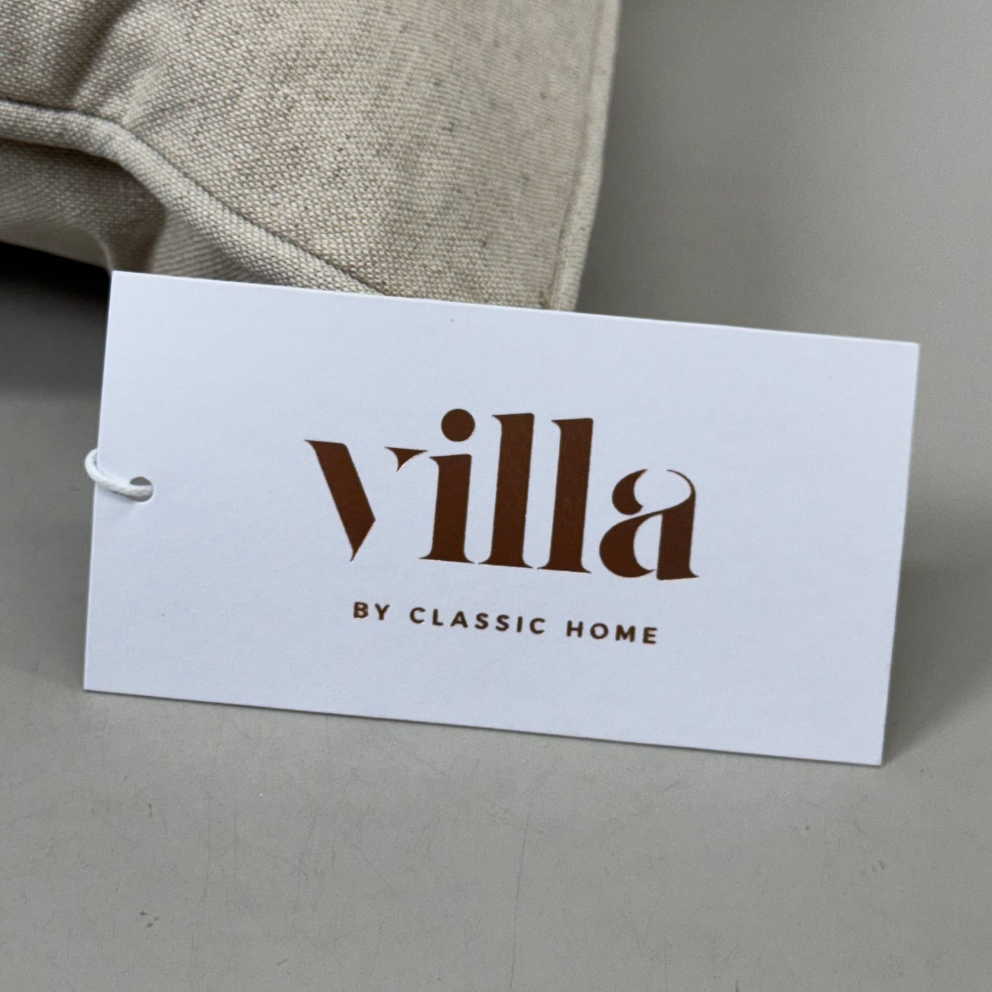 VILLA 14"x26" MP Siena Throw Decorative Pillow Natural
