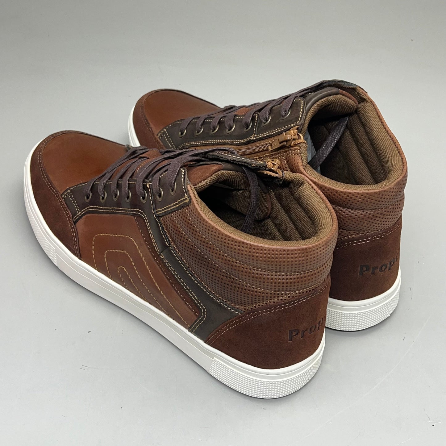 PROPET Kenton Diabetic Orthotic Friendly DuroCloud Men's Sz 14 X(3E) Brown MCA005L