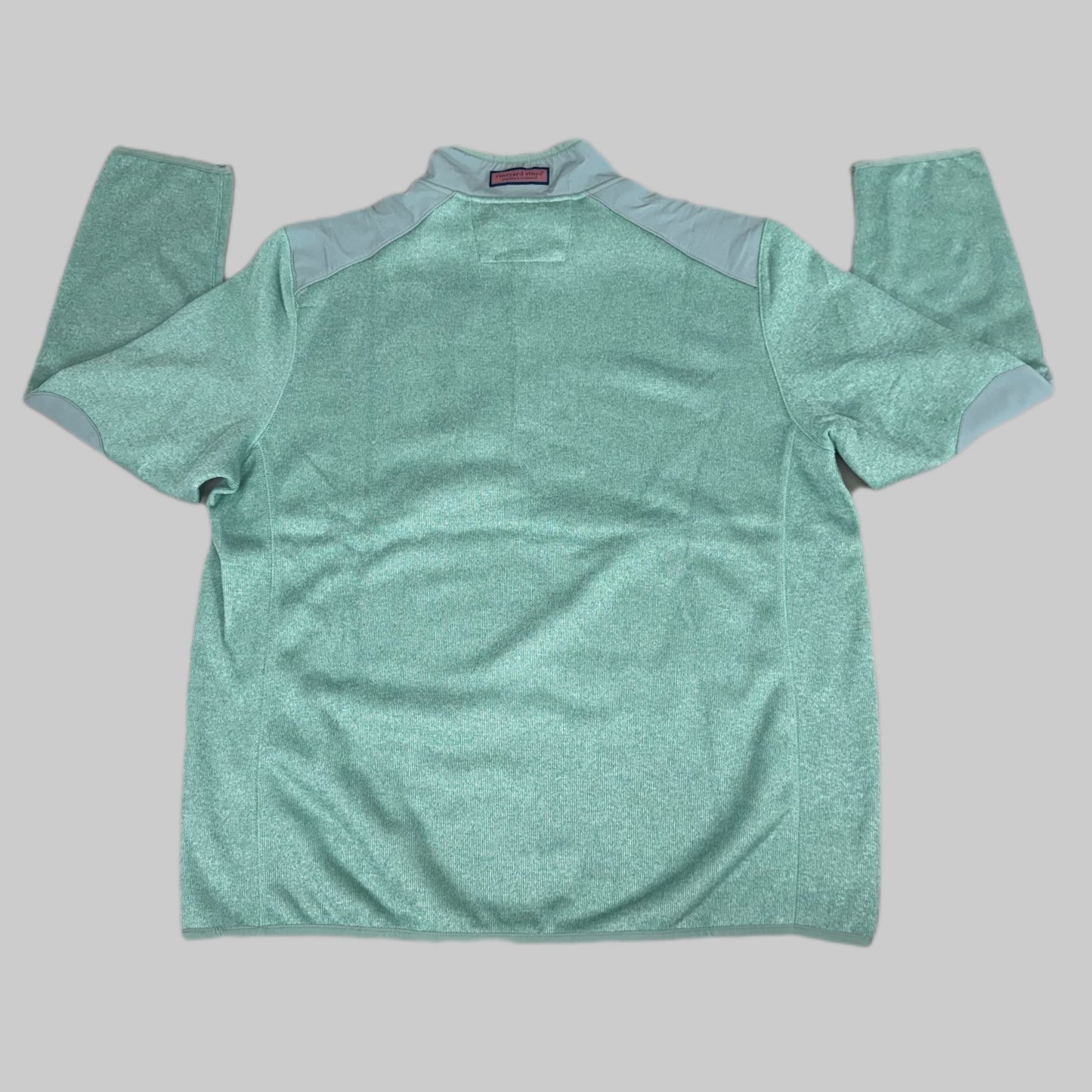 VINEYARD VINES Martha's Vineyard Men's Teal Green Half Zip Pullover Sz- XL