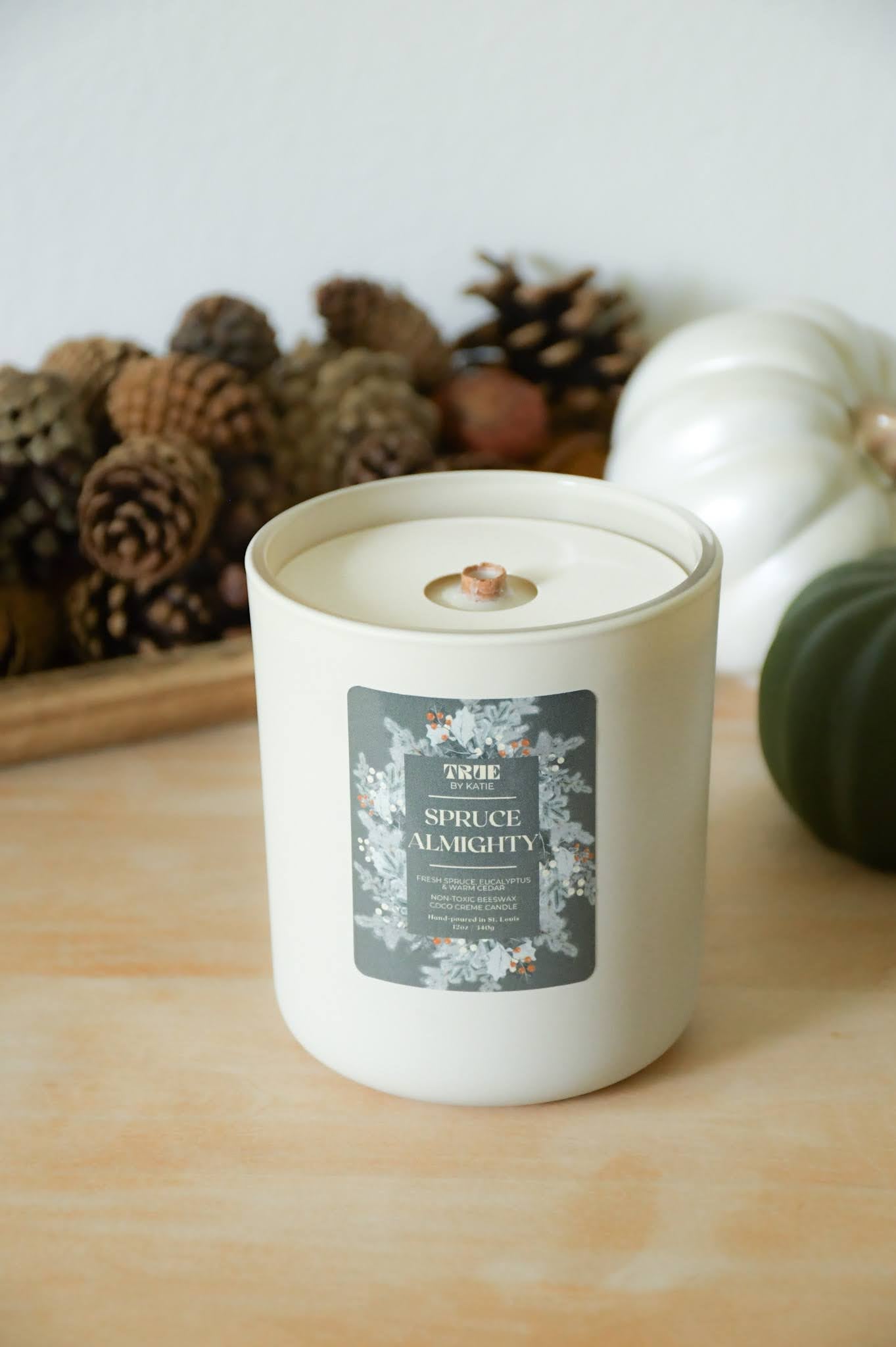 Spruce Almighty Refillable Candle
