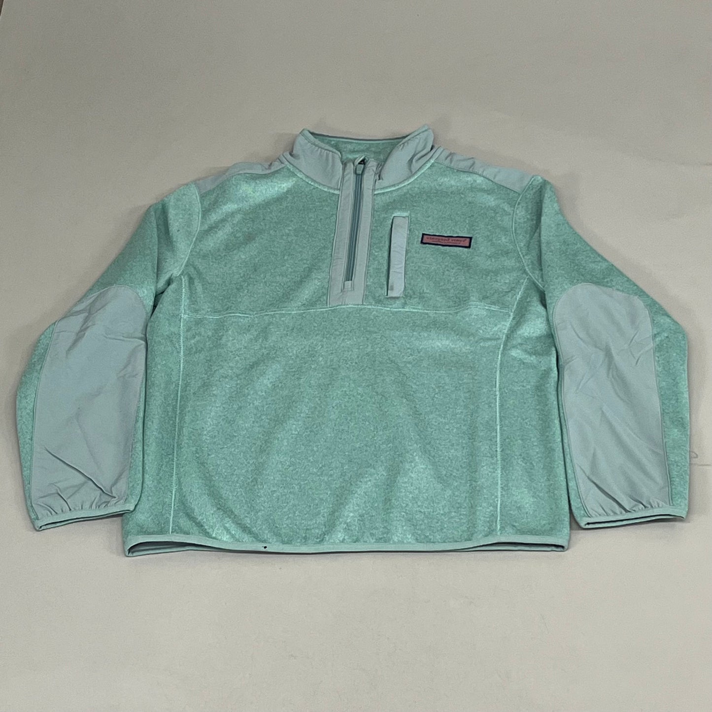 VINEYARD VINES Martha's Vineyard Men's Teal Green Half Zip Pullover Sz- XL