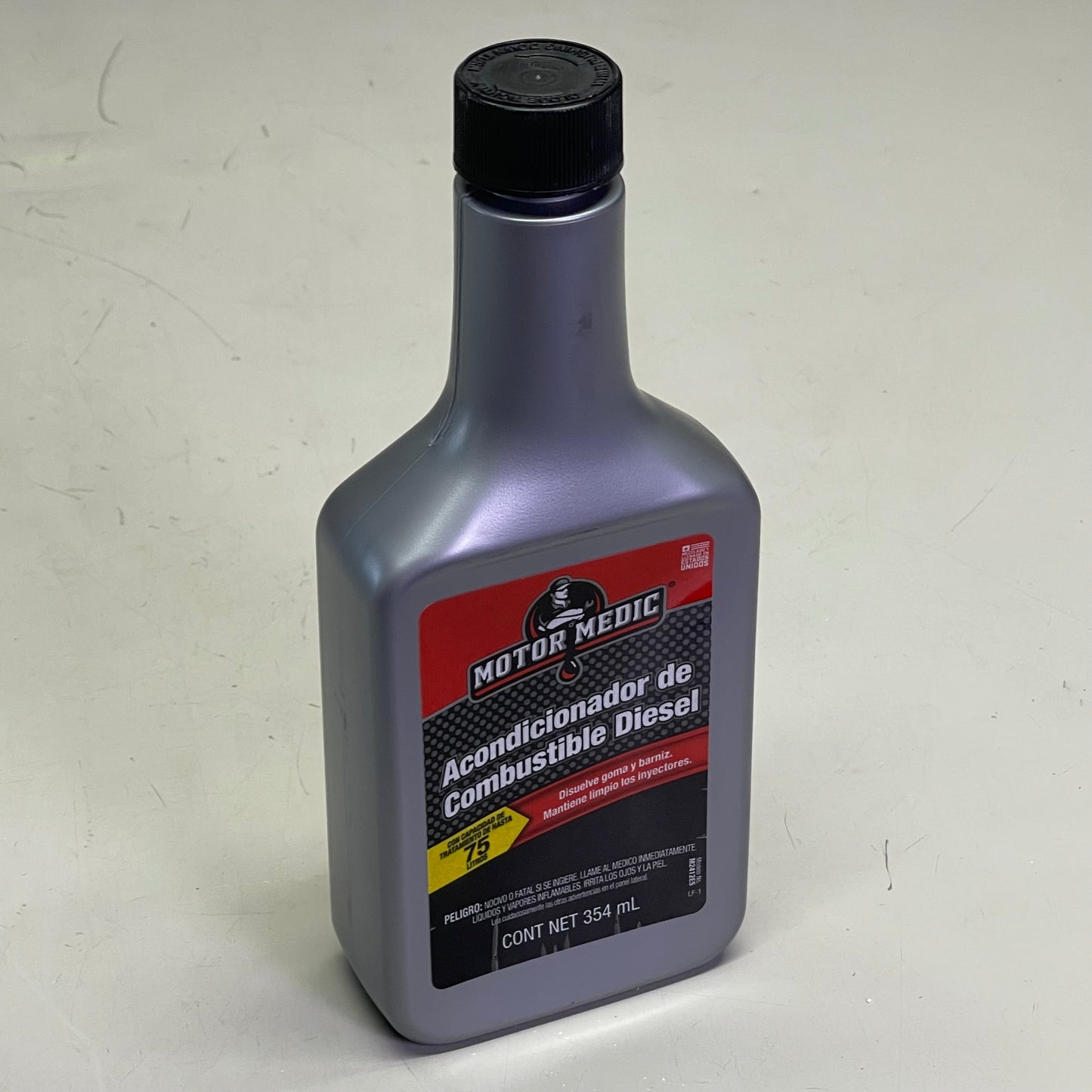 MOTOR MEDIC (12 PACK) Diesel Fuel Conditioner Gunk 12 oz (Treats 20 gal) Grey M2412