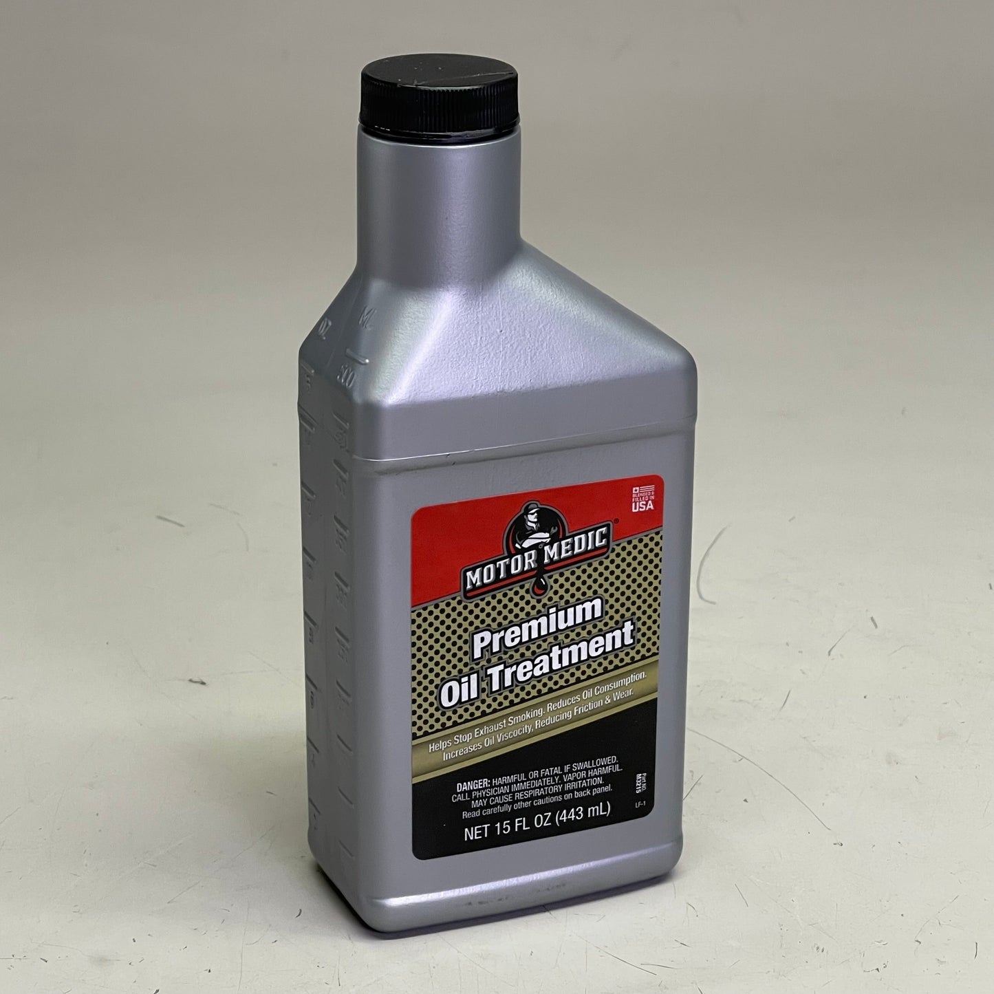 MOTOR MEDIC (12 PACK) Premium Oil Treatment 15 fl oz Grey M3215
