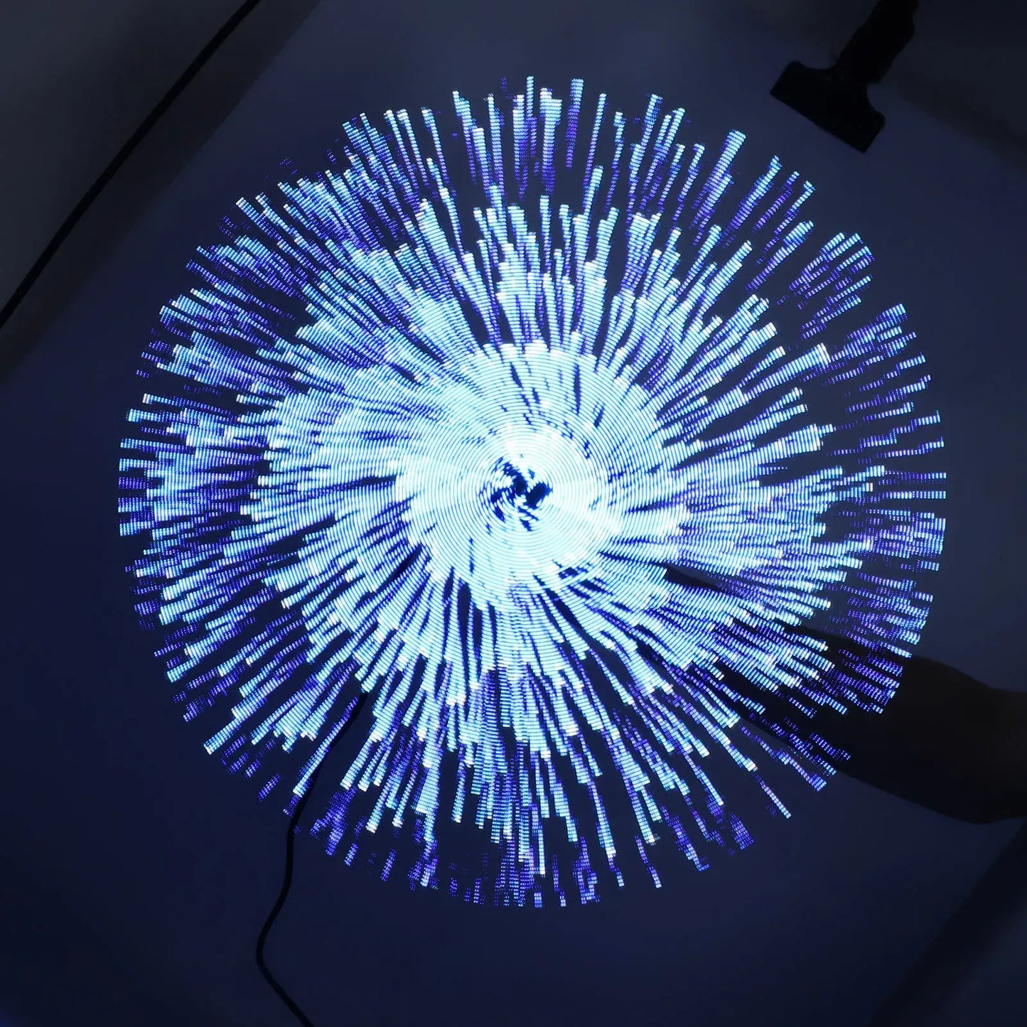 3D Hologram Fan Display - 224 LED Holographic Projector for Advertising