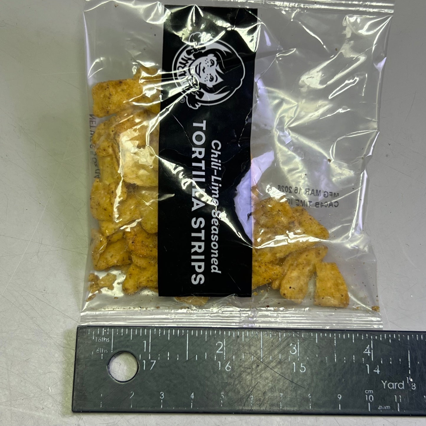 ZA@ WENDY’S (140 PACK) Tortilla Strips for Salads or Snackin’! 0.5 oz *MADE on 03/25* J