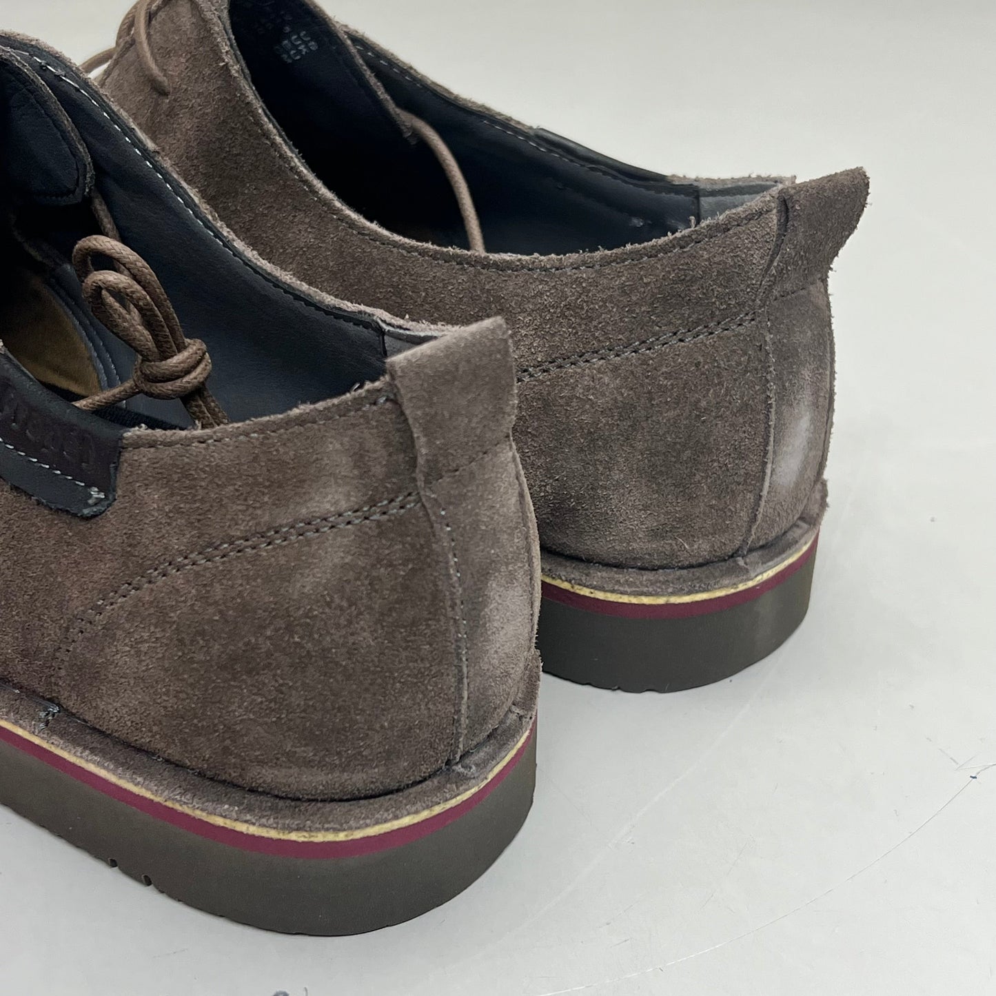 PROPET Finn Suede Oxford Scotchgard Treatment Men's Sz 12 XX(5E) Stone MCX022S