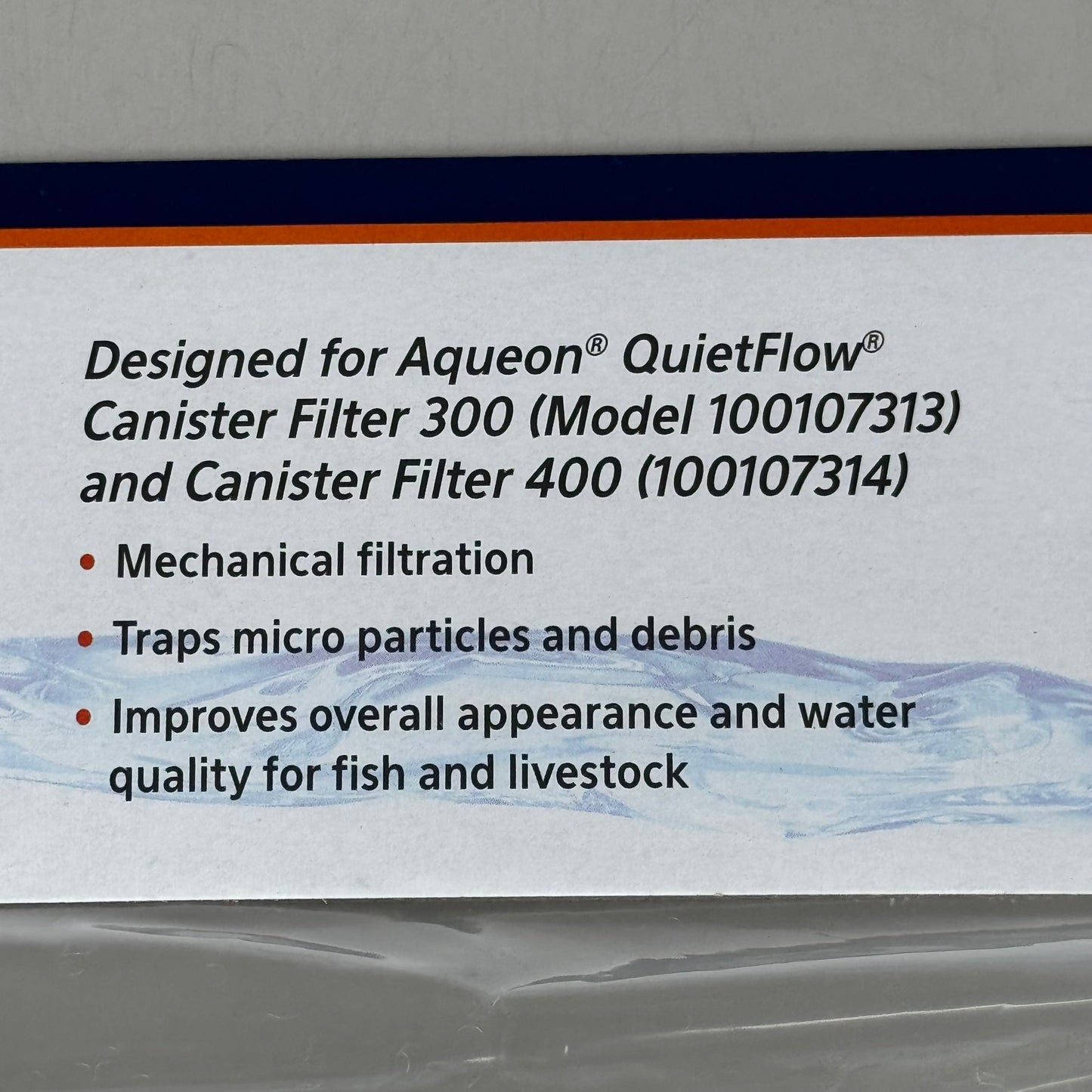 AQUEON Quietflow Water Polishing Pad
