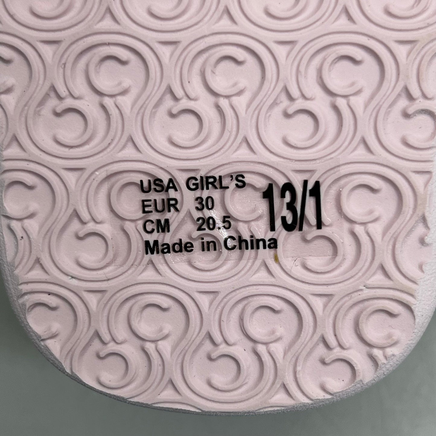COBIAN Lil' Dana Strap Flower Sandals Kid's Sz 13/1 Pink LDA24-650-13/1