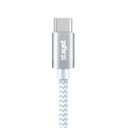 Xyst Braided USB-C to USB-C Charge and Sync Cable 10Ft
