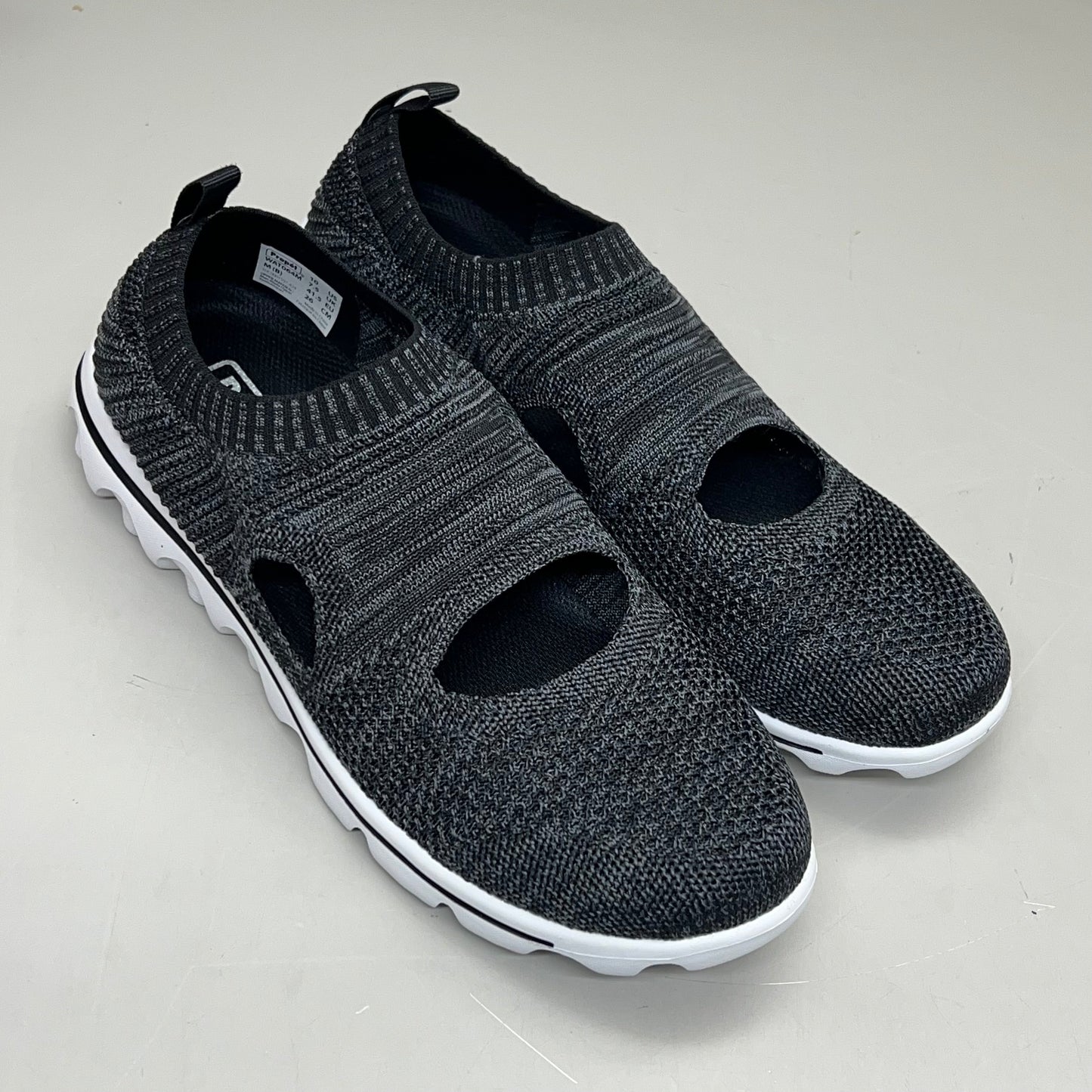 PROPET TravelActiv Avid Knit Shoe Women's Sz 7.5 Width M(B) Black WAT064M