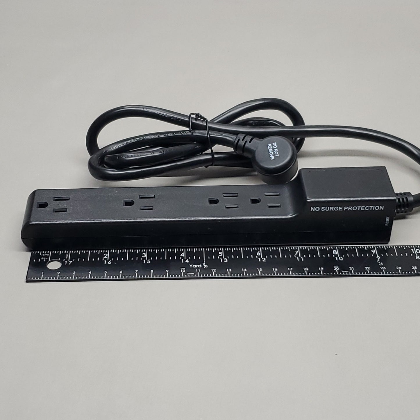 ALL SYSTEM BROADBAND 3-PACK! Power Strips 4-Outlet w/ 4' Extension Cable (New)