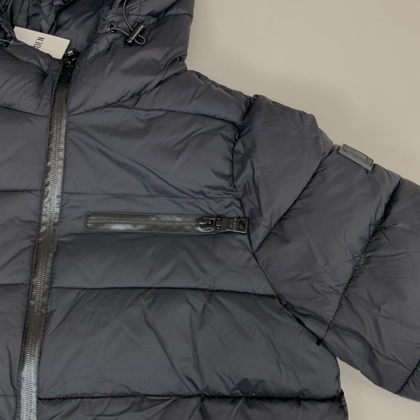 DKNY Boys' Winter Jacket Insulated Quilted Puffer Parka Small