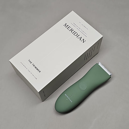 MERIDIAN The Trimmer Fresh Below The Belt Men's Hair Trimmer Sage M2B (New)