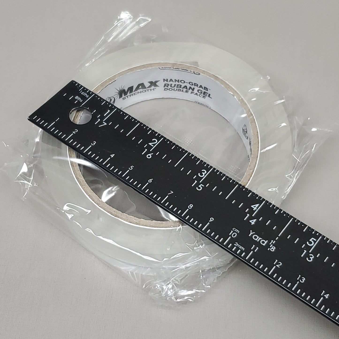SHURTAPE 6 Pack Duck Max Strength Nano-Grab Double Sided Gel Tape .49"X5' 2mm Gauge