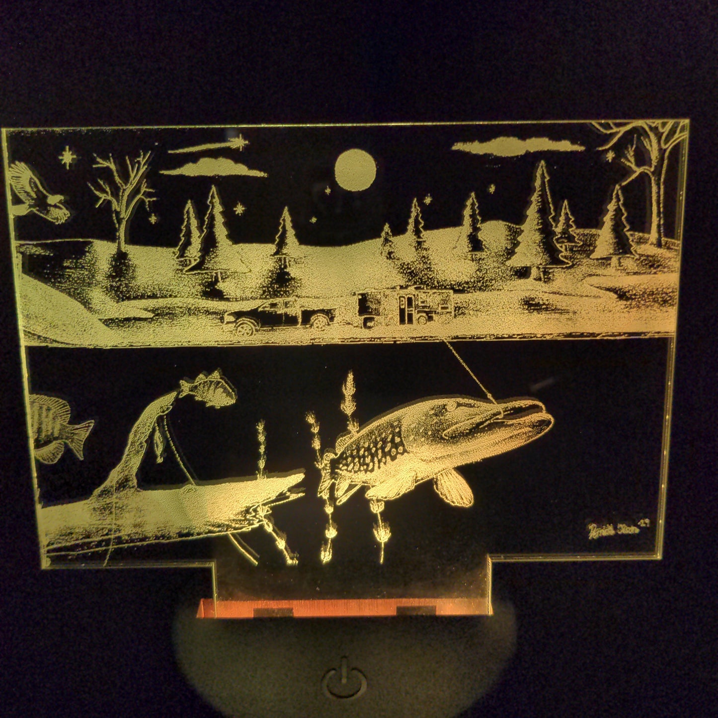 Northern ice fishing (mini LED)