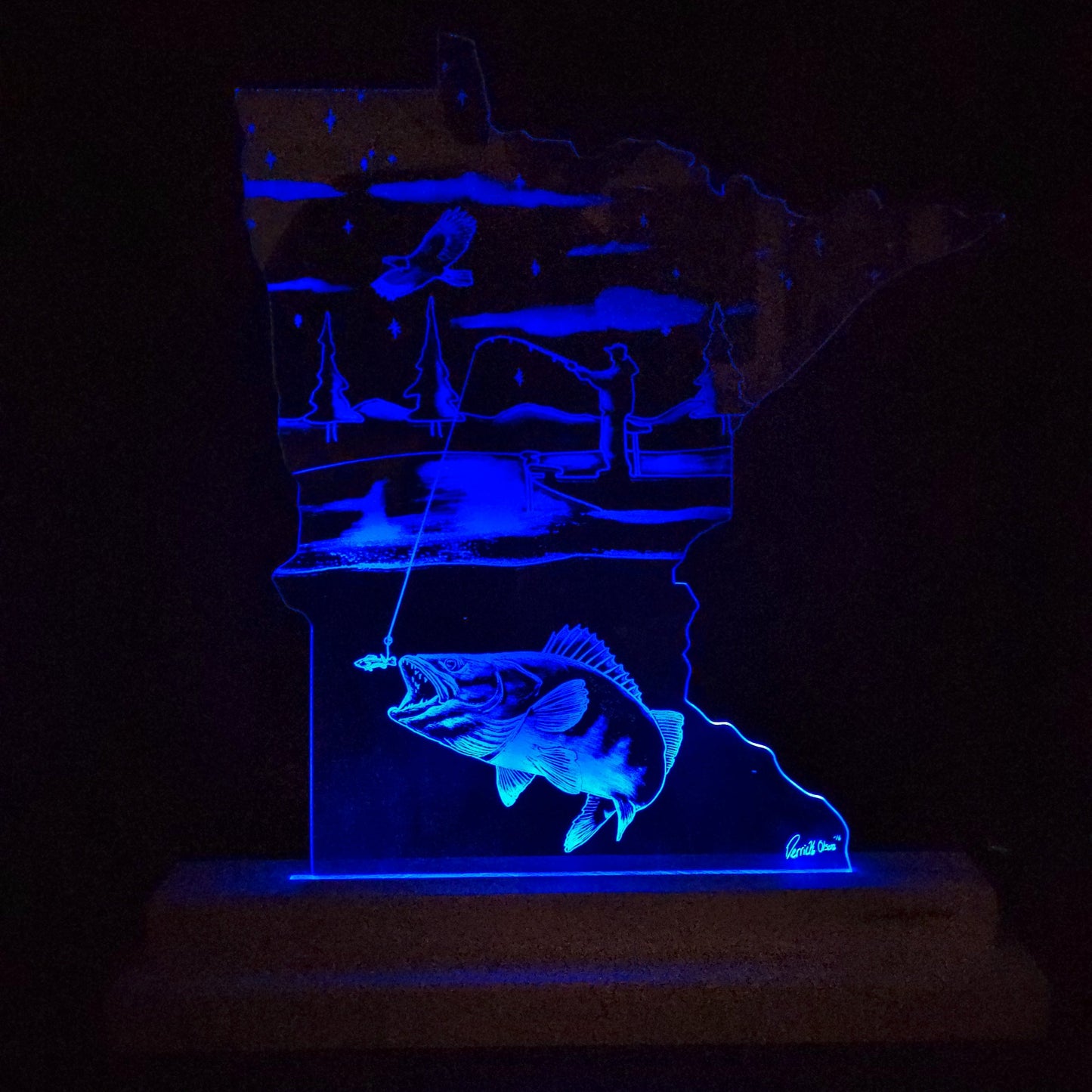 Walleye summer fishing (standard LED)