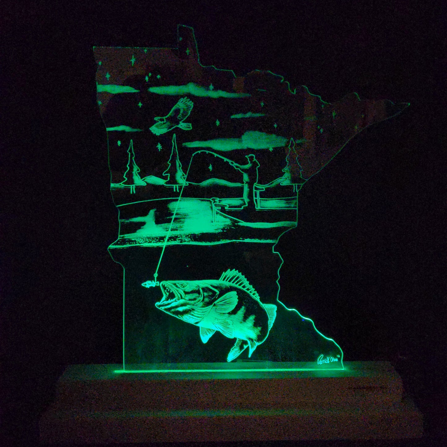 Walleye summer fishing (standard LED)