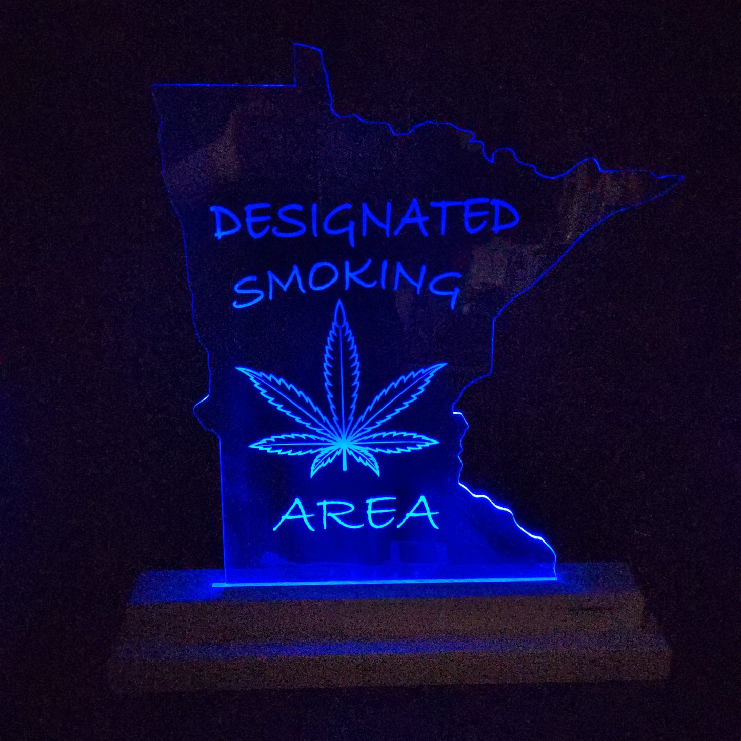 Designated Smoking Area (standard LED)