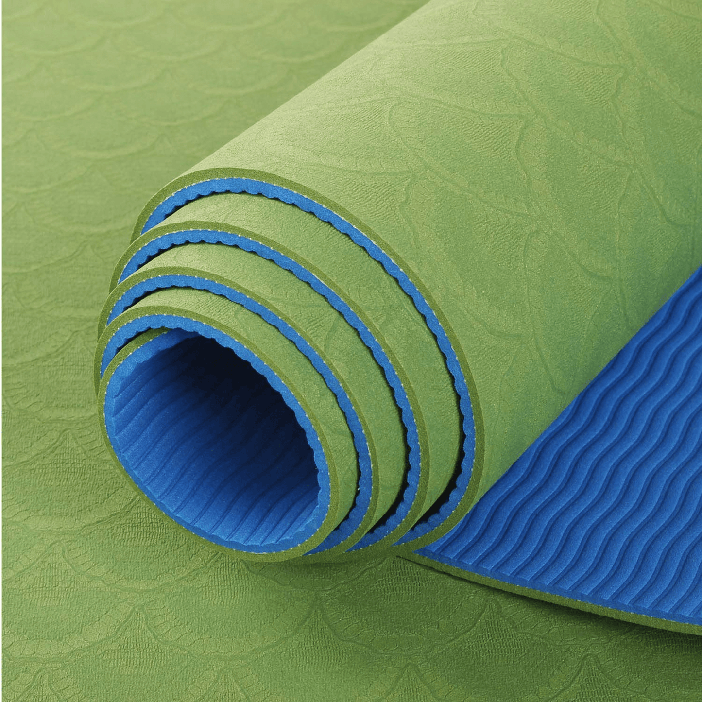 Maji Sports 2 Tone TPE Premium Yoga Mat