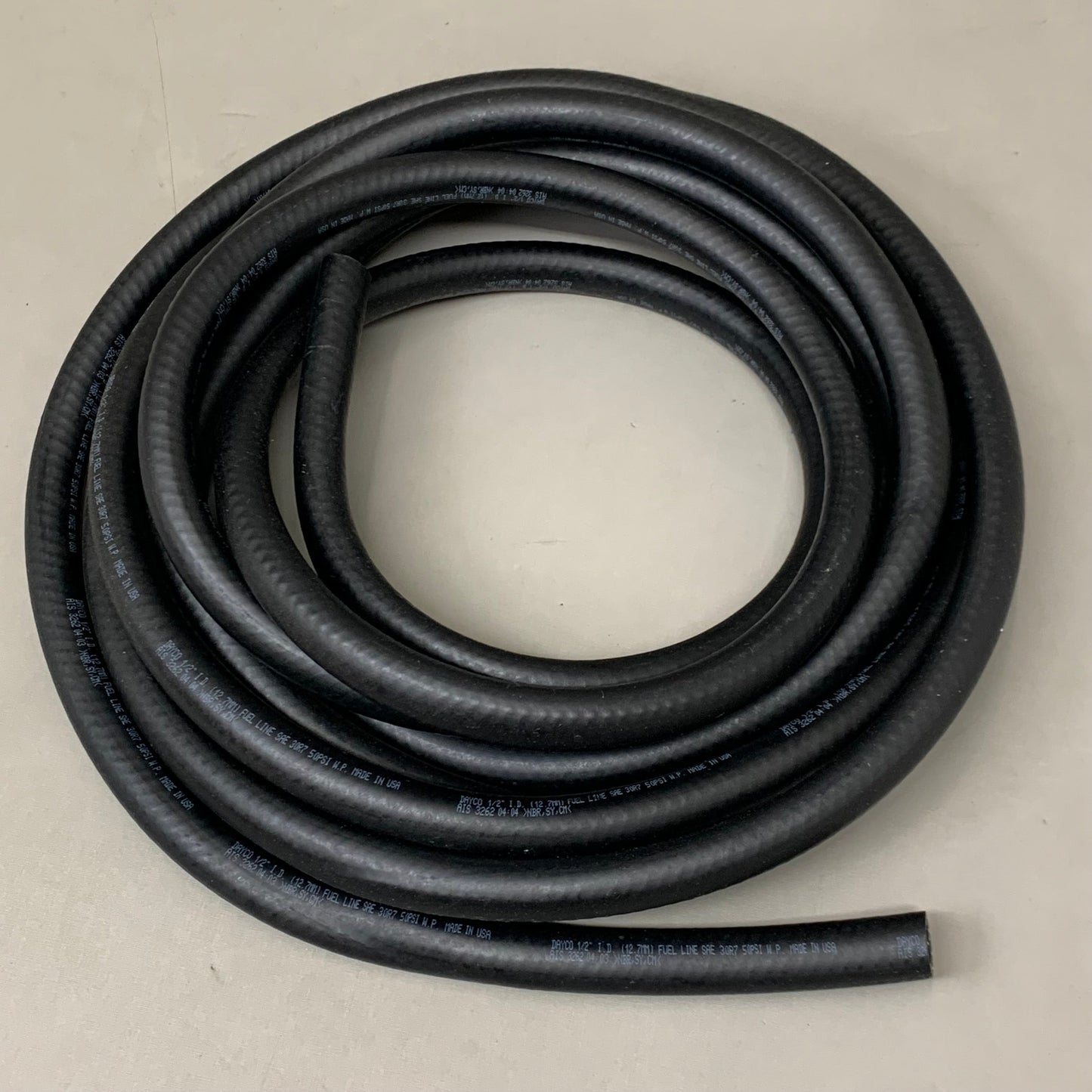 DAYCO (1/2" x 25') 50 PSI Fuel Line Hose 93036