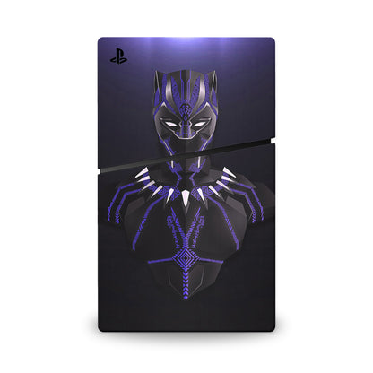 Panther Warrior PS5 Slim Digital Skin