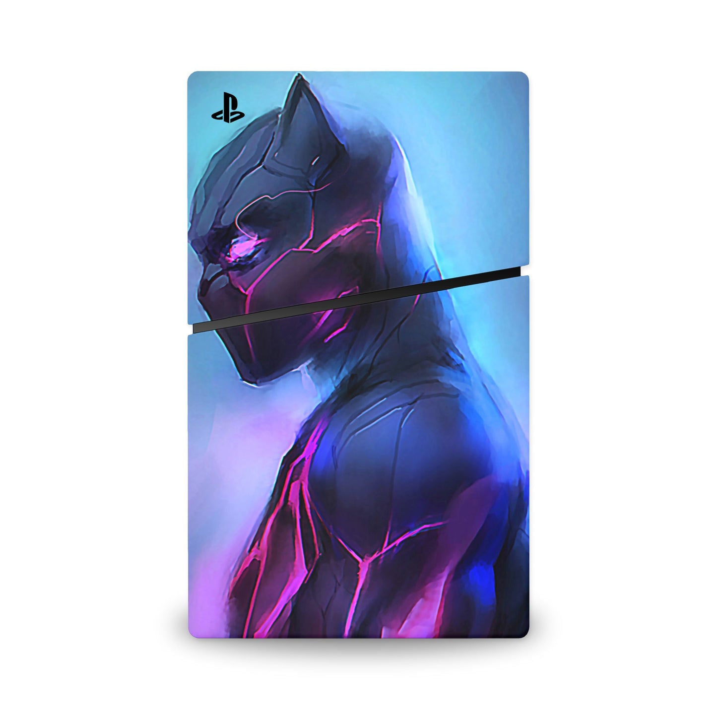 Panther Warrior PS5 Slim Digital Skin