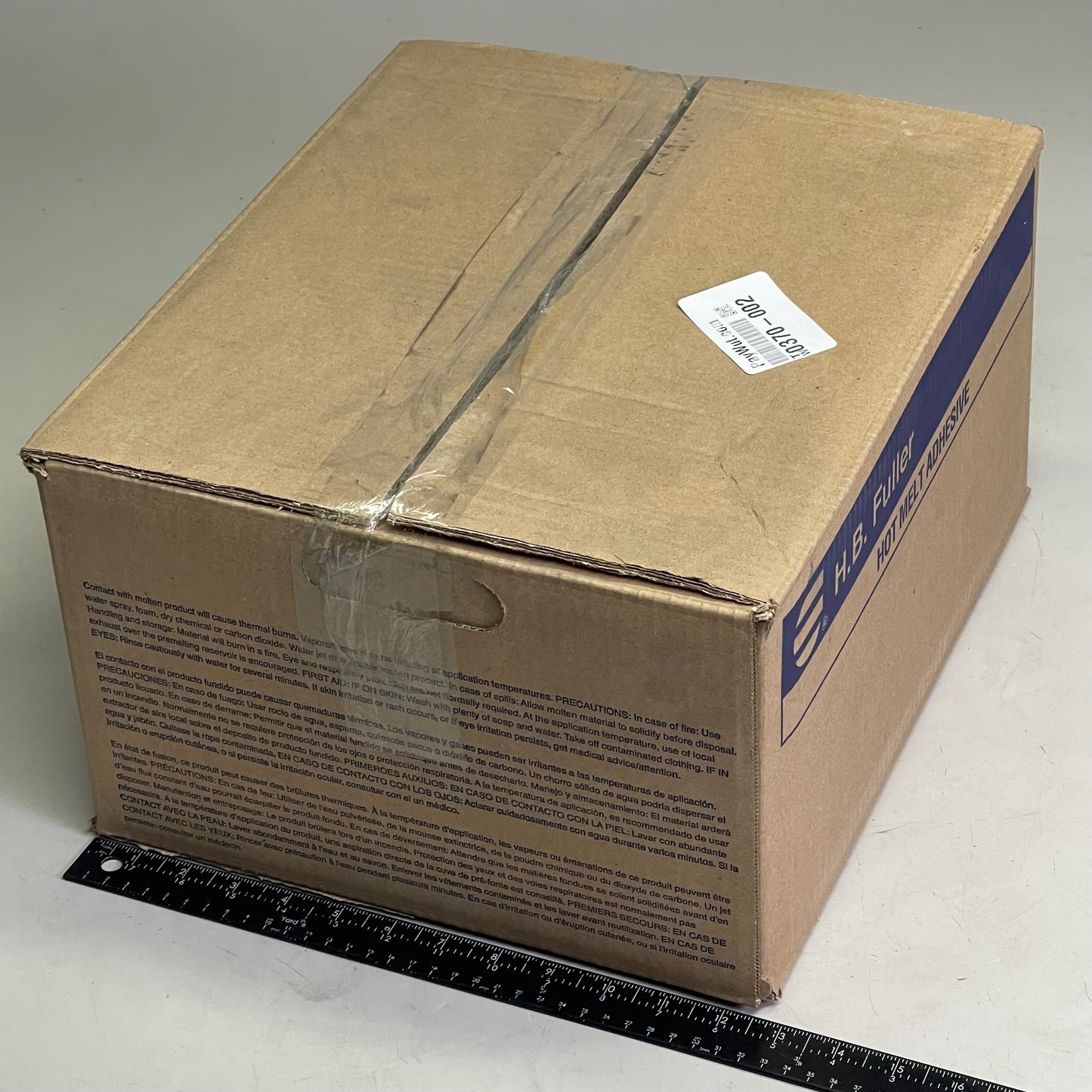 H.B. FULLER Zeropack Hot Melt Adhesive 31 lbs Translucent FOSTER 83-13HM ZP