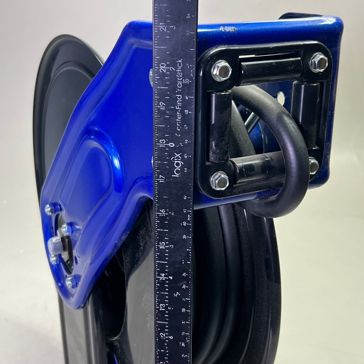 GRACO XDX Hose Reel 20 Truck/Bench Mount Grease 1/2" Inlet 3/8"x50ft Blue XDH55B