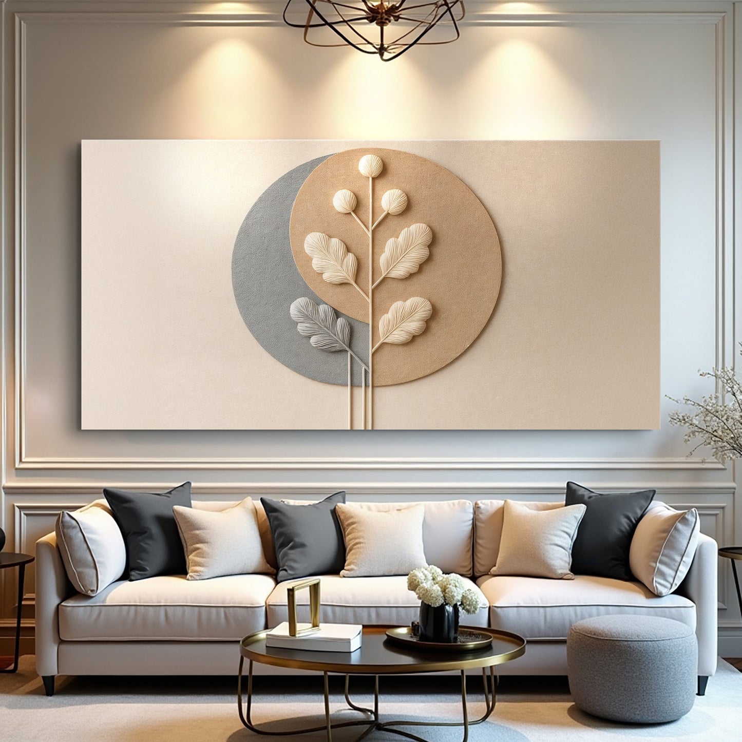 Modern Abstract Minimalist Wall Art XII