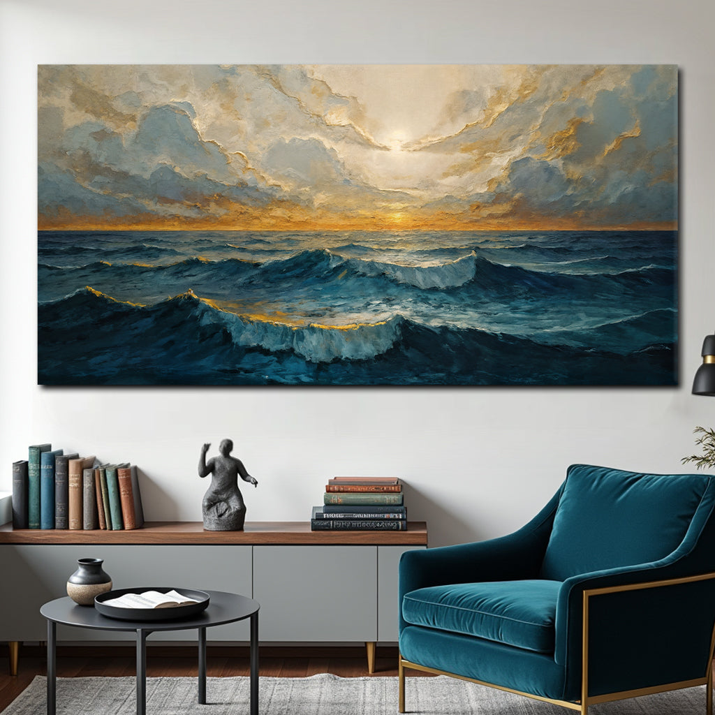 Waterscape Abstract Wall Art XI
