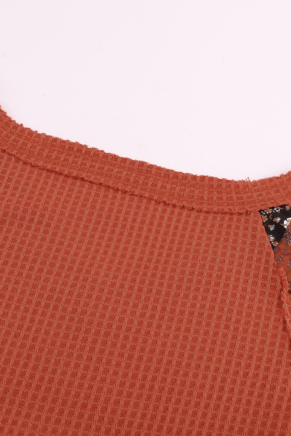 Karina Eyelet thermal Knit Top