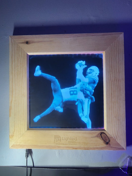 THE CATCH (Framed LED)