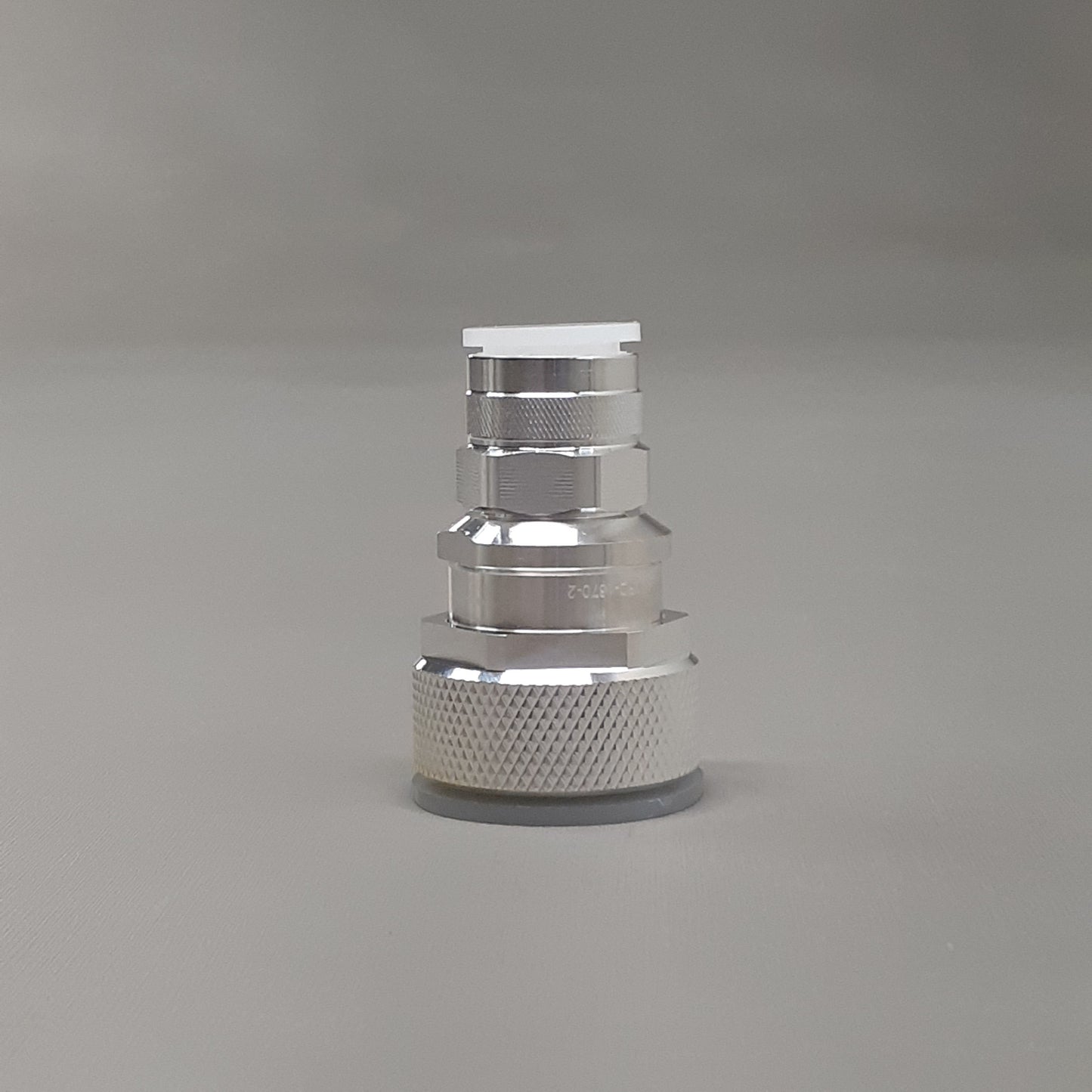 RF INDUSTRIES Coaxial Adapter, Low PIM, 7-16 DIN Male to N Male, Straight Barrel, 5500 MHz Frequency, Silver Body/Contact Plating, PTFE Dielectric (Lightly Discolored)