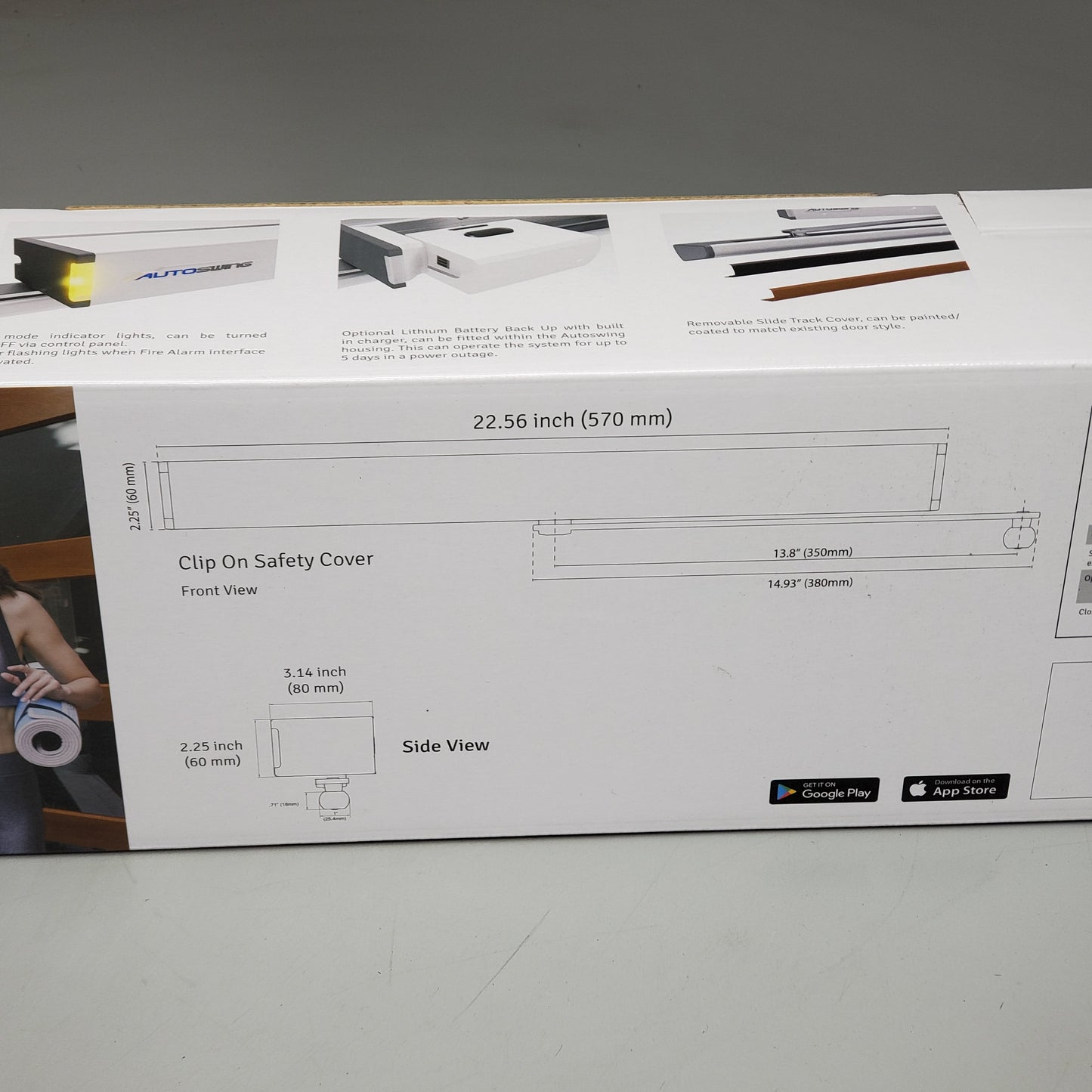 AUTOSWING Smart Secure Automatic Swing Door Operating System Outswing Standard Kit